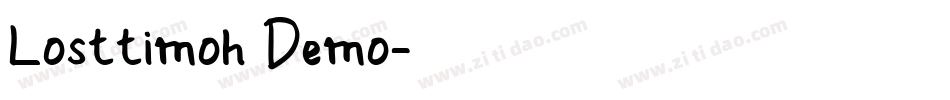 Losttimoh Demo字体转换